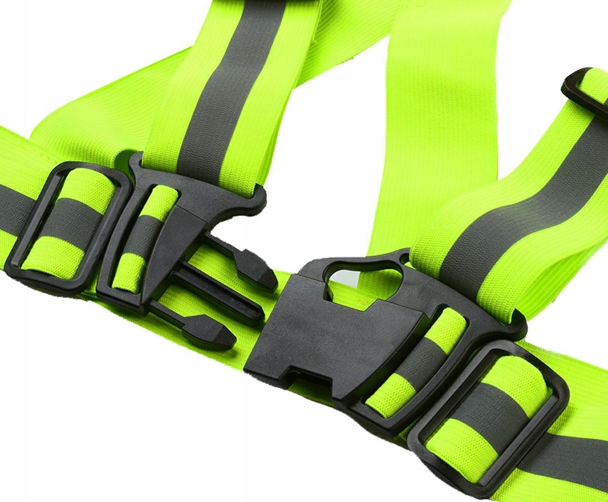 Szelki Odblaskowe Kamizelka Drogowa Ostrzegawcza Na Motor Rower Itp Odblask