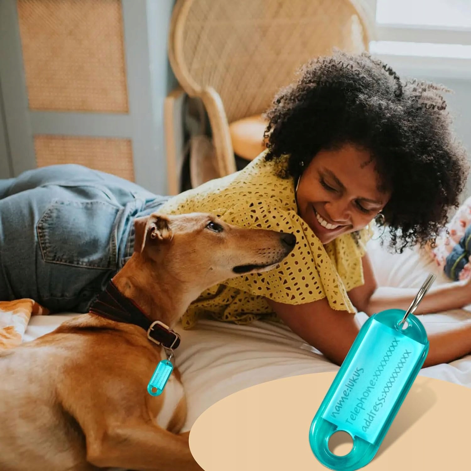 Zawieszki Breloki Identyfikatory Dwustronny Do Kluczy Na Klucze 100 Sztuk