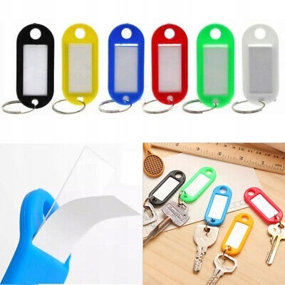 Zawieszka Brelok Identyfikator Do Kluczy Zawieszki Identyfikatory 100 Sztuk