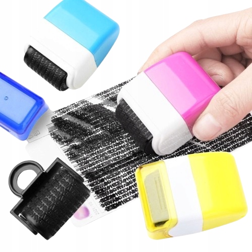 Pieczątka Maskująca Rodo Dane Roller Do Wrażliwych Danych Rolka Kamuflaż