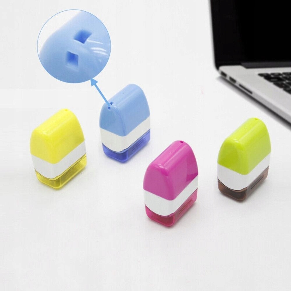 Pieczątka Maskująca Rodo Dane Roller Do Wrażliwych Danych Rolka Kamuflaż