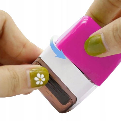 Pieczątka Maskująca Rodo Dane Roller Do Wrażliwych Danych Rolka Kamuflaż