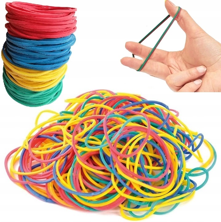 Gumki Recepturki Mocne Gumeczki Gumka Recepturka Zestaw Gumek Recepturek