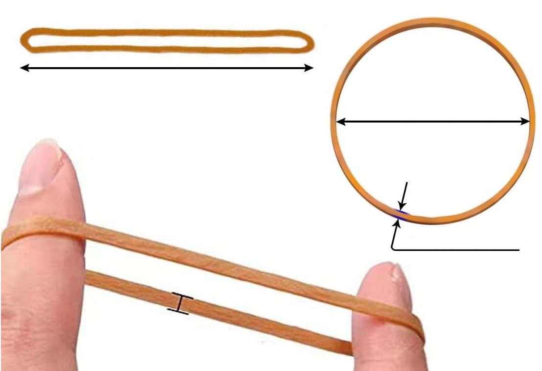 Gumki Recepturki Mocne Gumeczki Gumka Recepturka Zestaw Gumek Recepturek