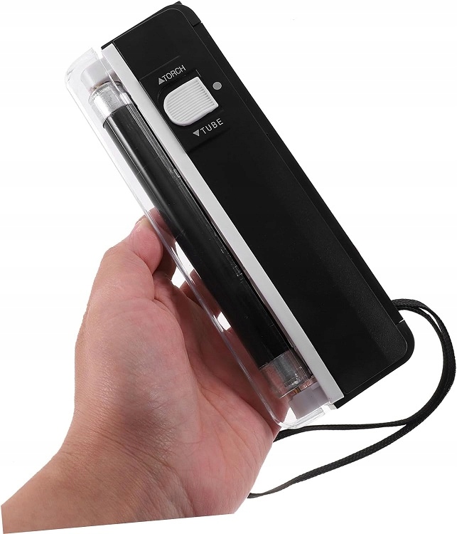 Kieszonkowy Tester Do Sprawdzania Banknotów Lampa Uv Ultrafiolet Fałszywki