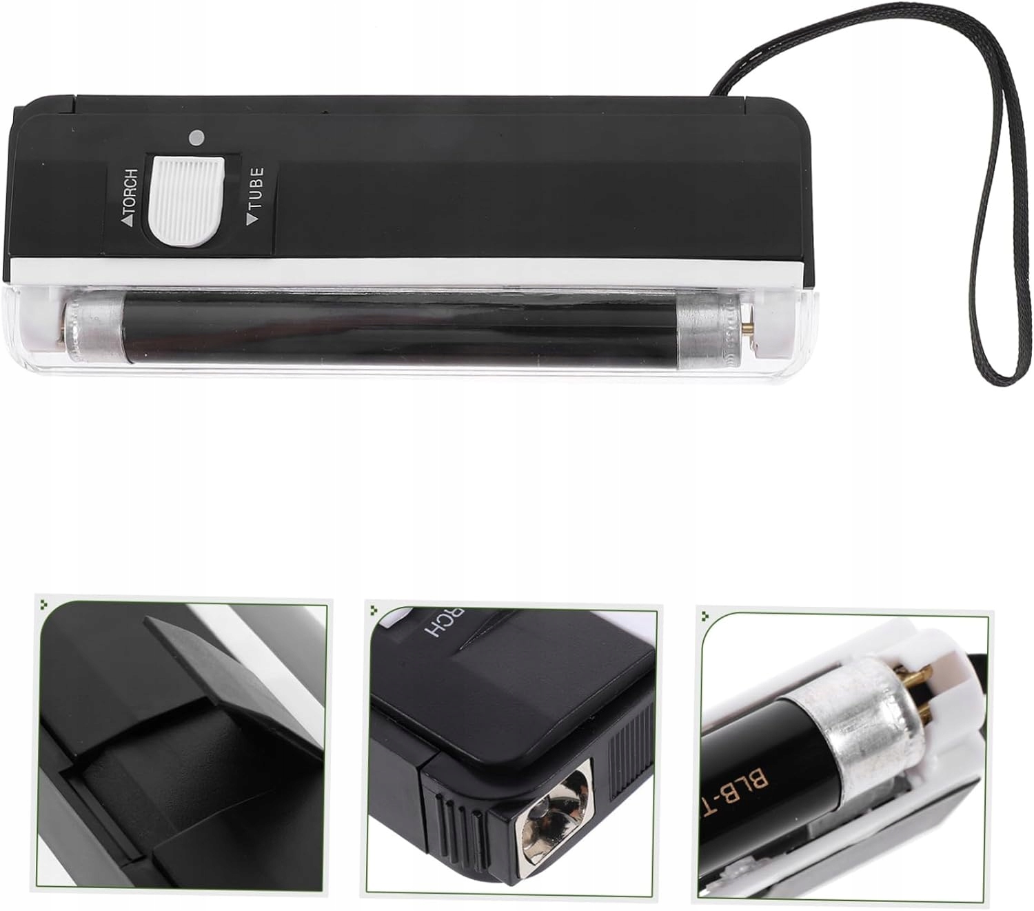 Kieszonkowy Tester Do Sprawdzania Banknotów Lampa Uv Ultrafiolet Fałszywki