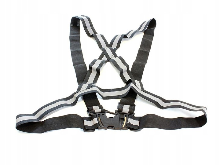 Szelki Odblaskowe Rower Motor Kamizelka Odblaskowa Drogowa Bieganie Mocne