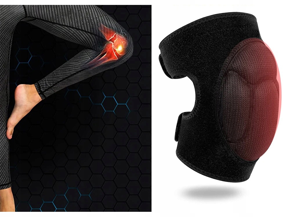 2x Nakolanniki Robocze Ochraniacze Na Kolana Piankowe Ogrodowe Miękkie M/l