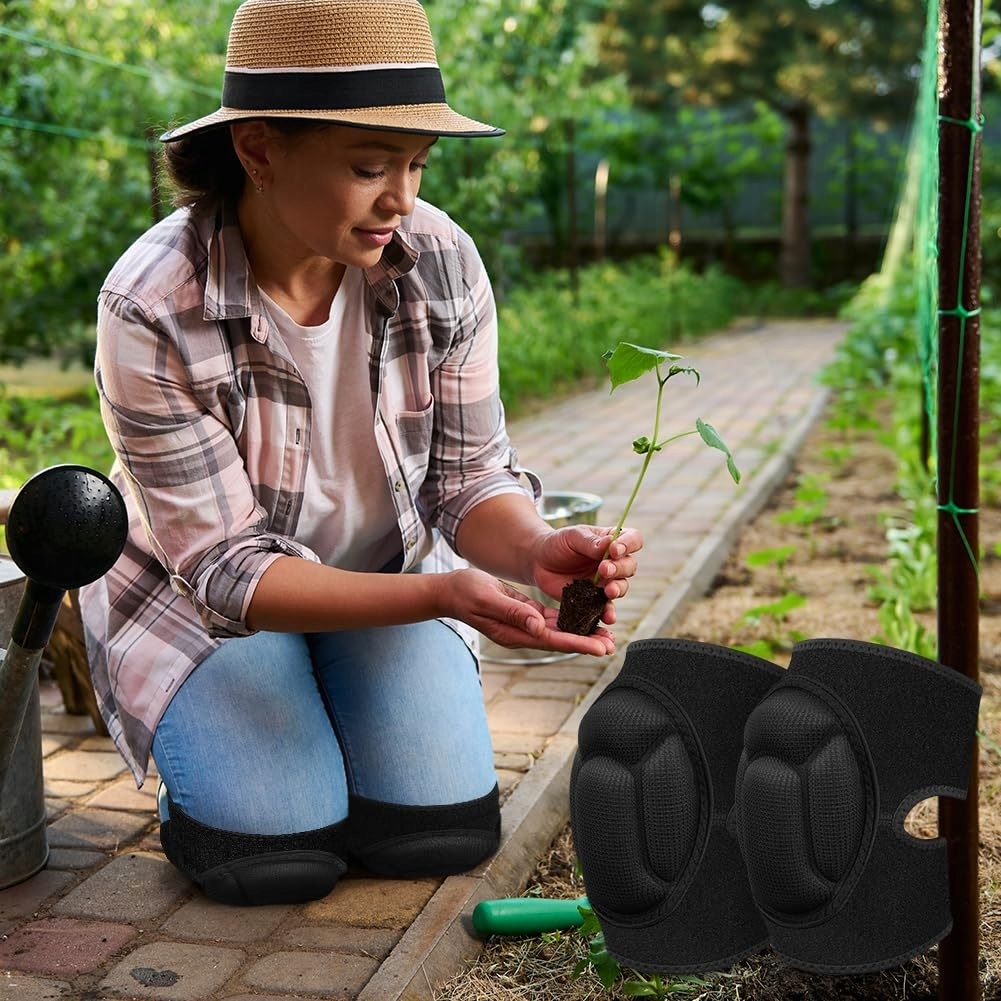 2x Nakolanniki Robocze Ochraniacze Na Kolana Piankowe Ogrodowe Miękkie M/l