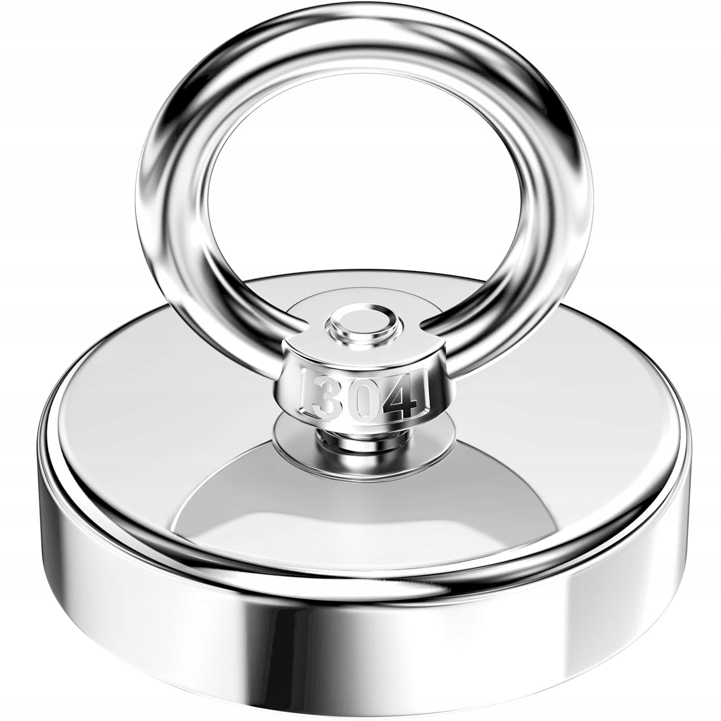 Magnes Neodymowy Z Uchwytem Mocny Uchwyt Magnetyczny Okrągły Silny M8 120kg