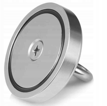 Magnes Neodymowy Z Uchwytem Mocny Uchwyt Magnetyczny Okrągły Silny M8 120kg