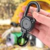 Zwijak Na Klucze Linka Brelok Retraktor Z Karabińczykiem Do Paska Zwijana