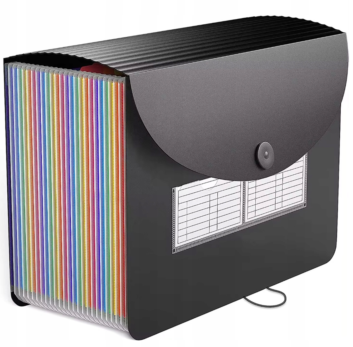 Teczka A4 Na Dokumenty Organizer Harmonijka Segregator Akta 25 Przegródek