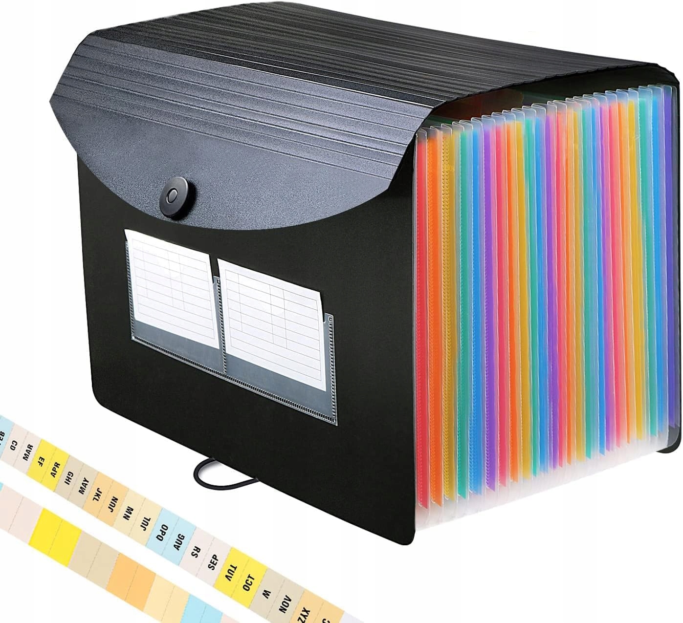 Teczka A4 Na Dokumenty Organizer Harmonijka Segregator Akta 25 Przegródek