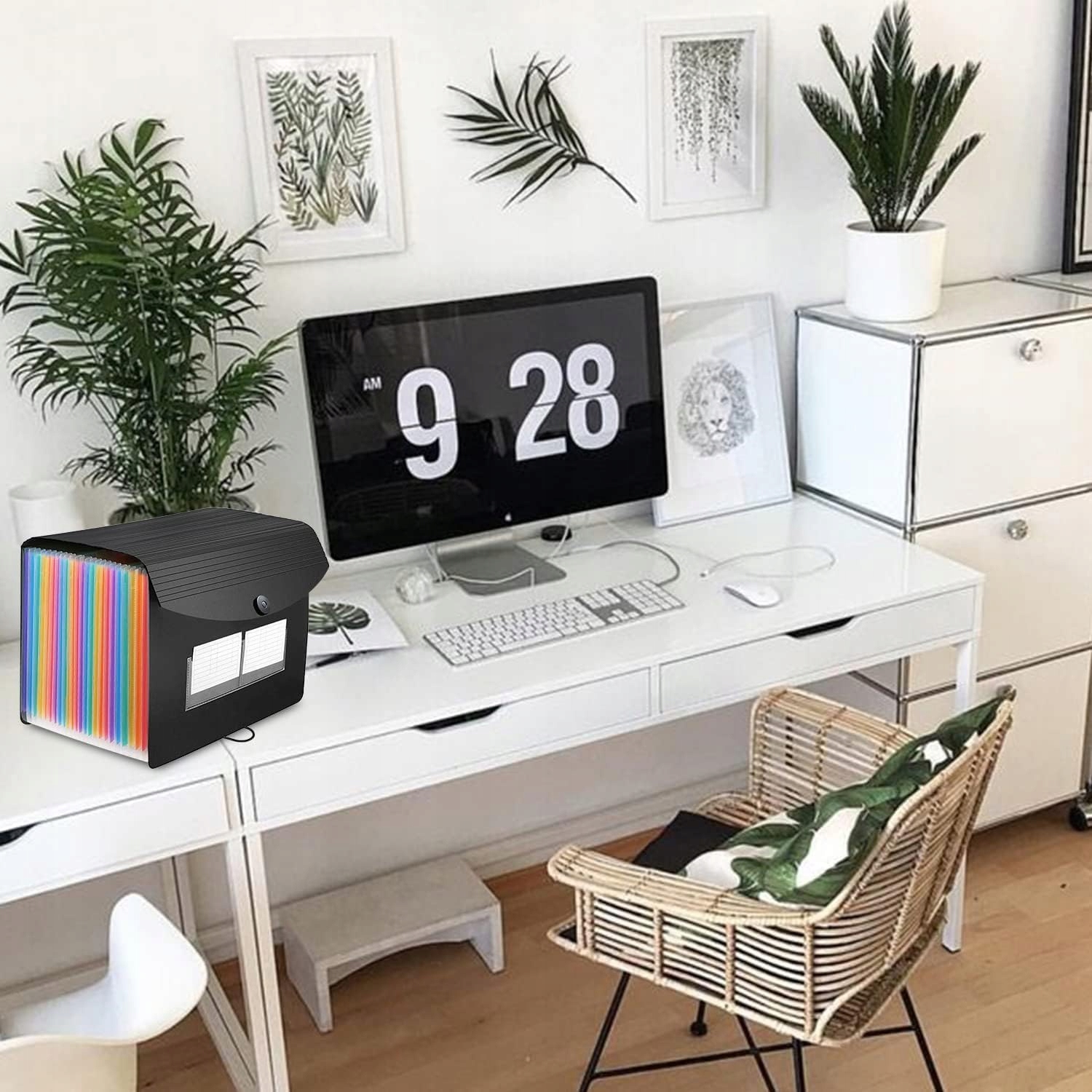 Teczka A4 Na Dokumenty Organizer Harmonijka Segregator Akta 25 Przegródek