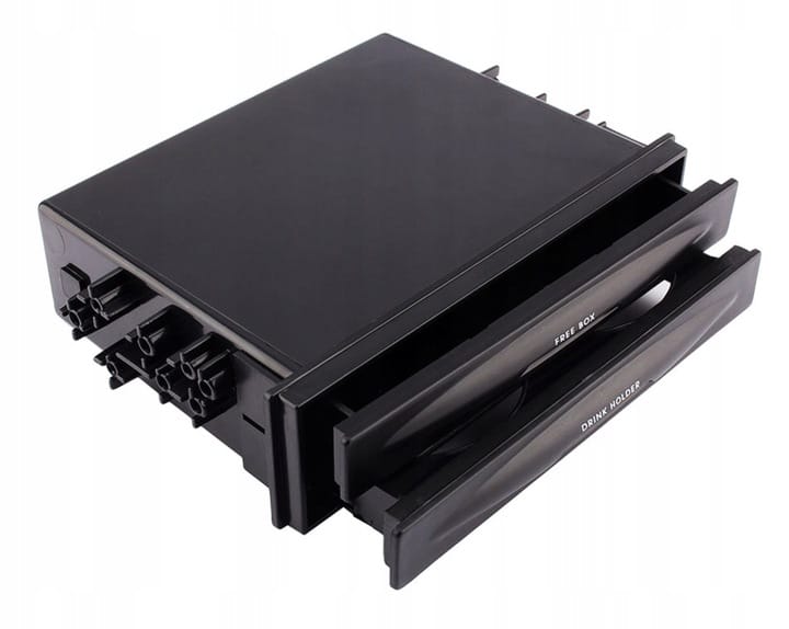 Uchwyt Samochodowy Na Kubek Napój Kieszeń 1 Din Do Radia Cup Holder Schowek