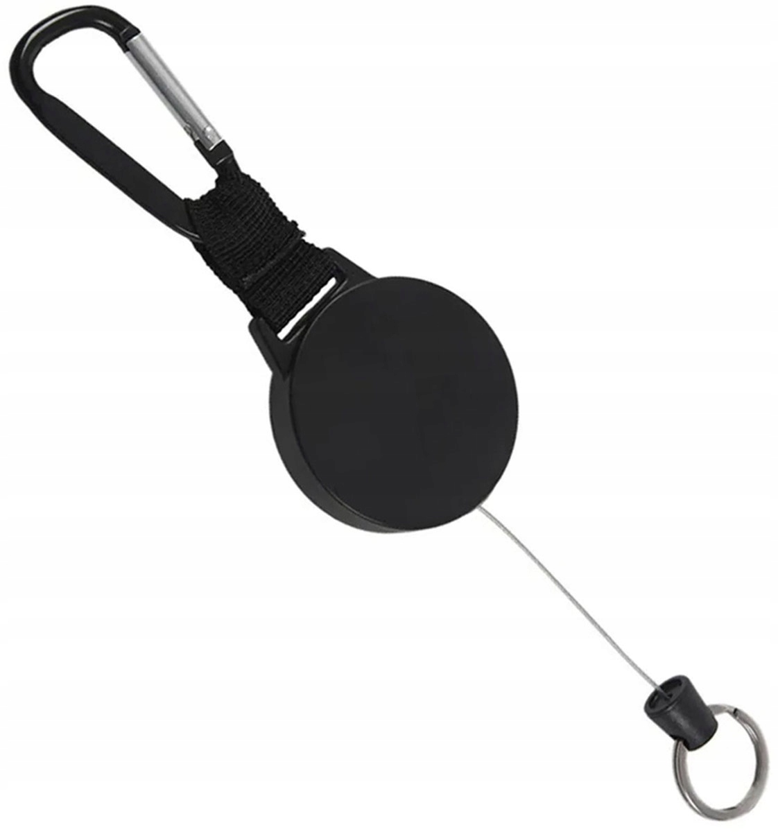 Identyfikator Linka Zwijana Retraktor Brelok Przypustkę Klucz Karabińczyk