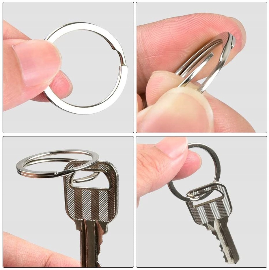 Baza Do Breloków Kółeczko Kółko Do Kluczy 30mm X10