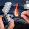 Zapalniczka Plazmowa Z Lampką Led Elektryczna Usb Wodoszczelna Ładowana Usb
