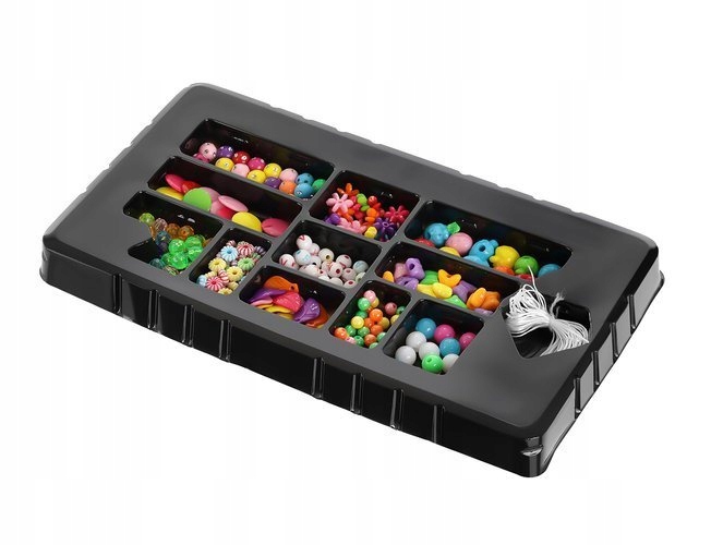 Zestaw Koralików Do Robienia Bransoletek Naszyjników Koraliki Diy Prezent