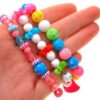Zestaw Koralików Do Robienia Bransoletek Naszyjników Koraliki Diy Prezent