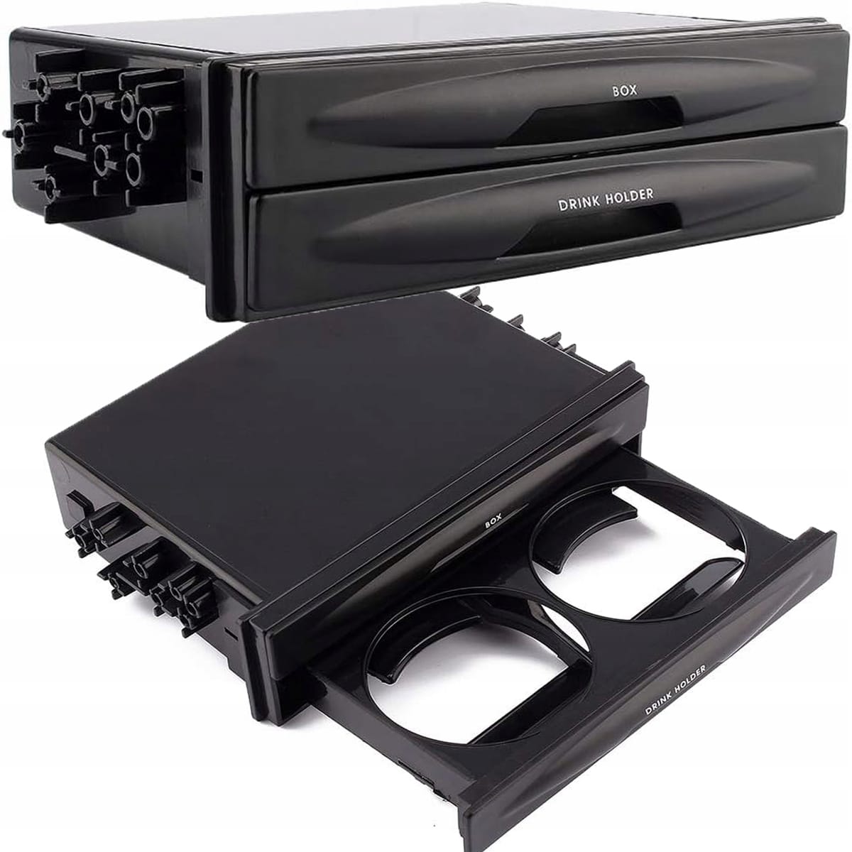 Uchwyt Samochodowy Na Kubek Napój Kieszeń 1 Din Do Radia Cup Holder Schowek