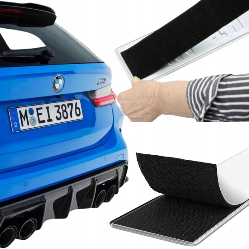 Ramka Do Tablicy Rejestracyjnej Na Rzep Uchwyty Mocowanie Niewidoczne 1szt.