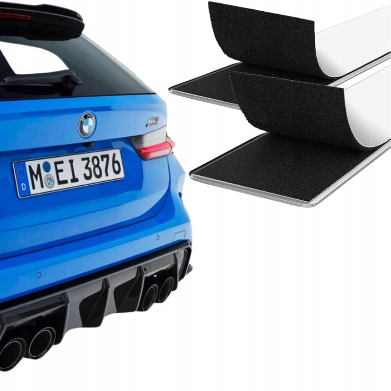 Ramka Do Tablicy Rejestracyjnej Na Rzep Uchwyty Mocowanie Niewidoczne 1szt.