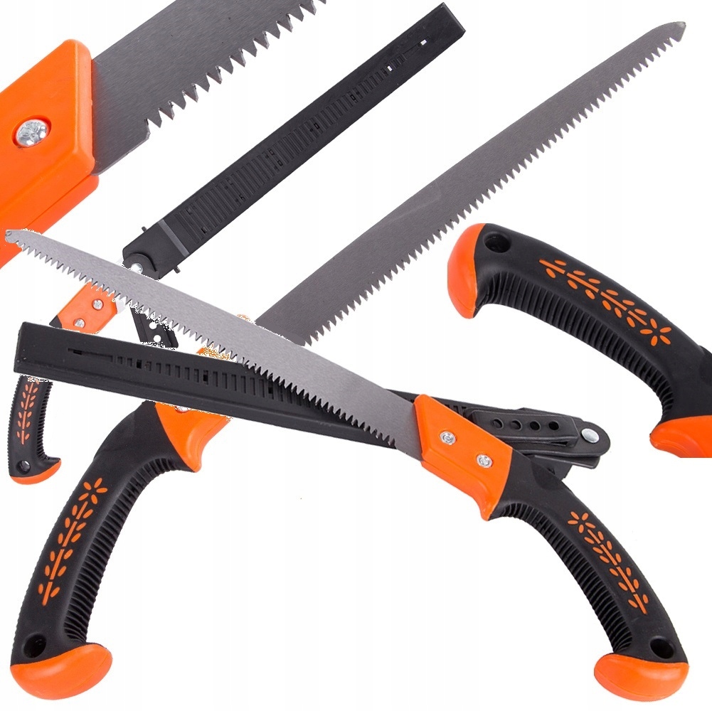 Piła Ogrodowa Piłka Ręczna Do Cięcia Drzewa Gałęzi Ergonomiczny Uchwyt