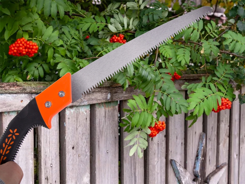 Piła Ogrodowa Piłka Ręczna Do Cięcia Drzewa Gałęzi Ergonomiczny Uchwyt