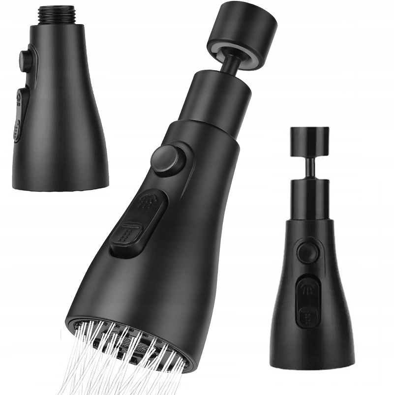 Przedłużacz Do Kranu Aerator Perlator Adapter Kuchennego Kranu 3 Funkcje