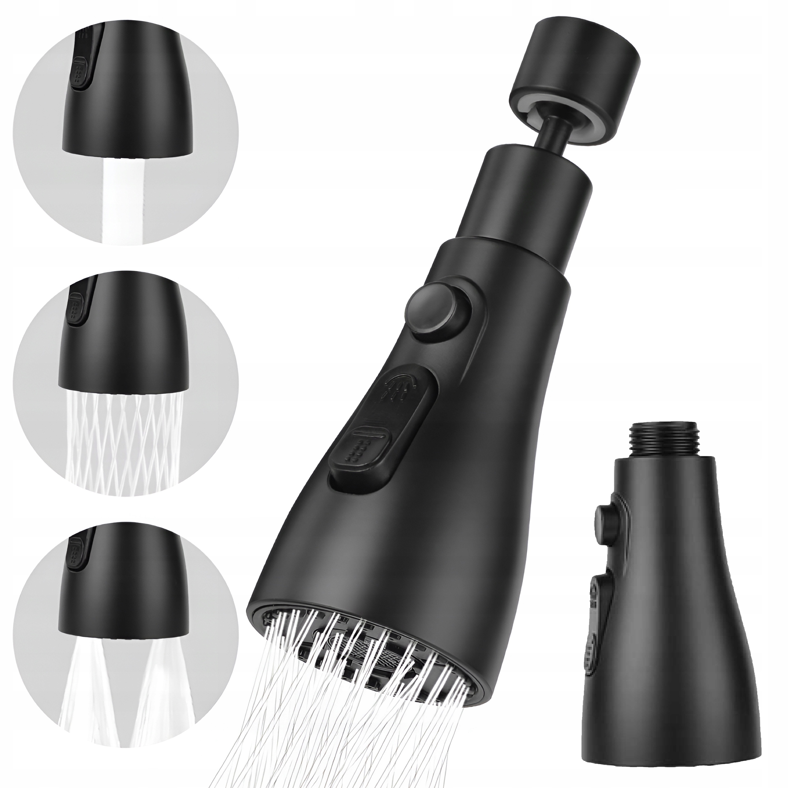 Przedłużacz Do Kranu Aerator Perlator Adapter Kuchennego Kranu 3 Funkcje