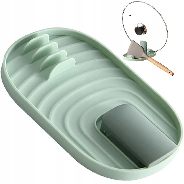 Podstawka Podkładka Kuchenna Ociekacz Pod Łyżkę Łyżki Pokrywkę Przykrywkę