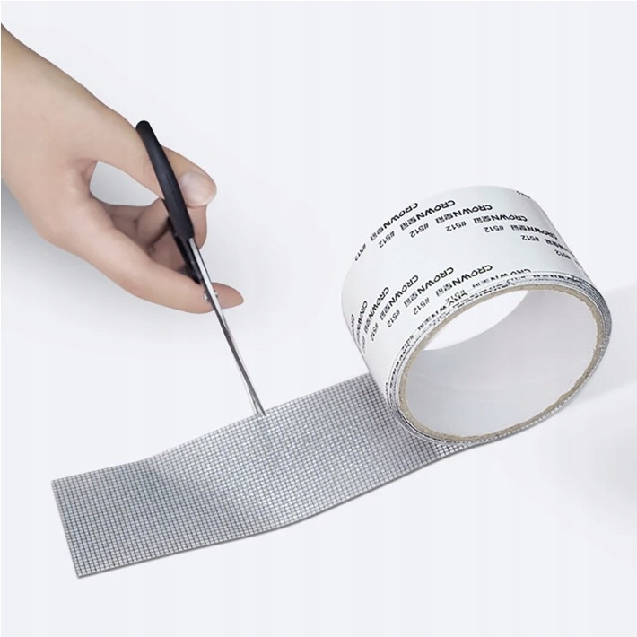 Biała Samoprzylepna Taśma Zestaw Do Łatania Moskitiery Siatki Na Owady
