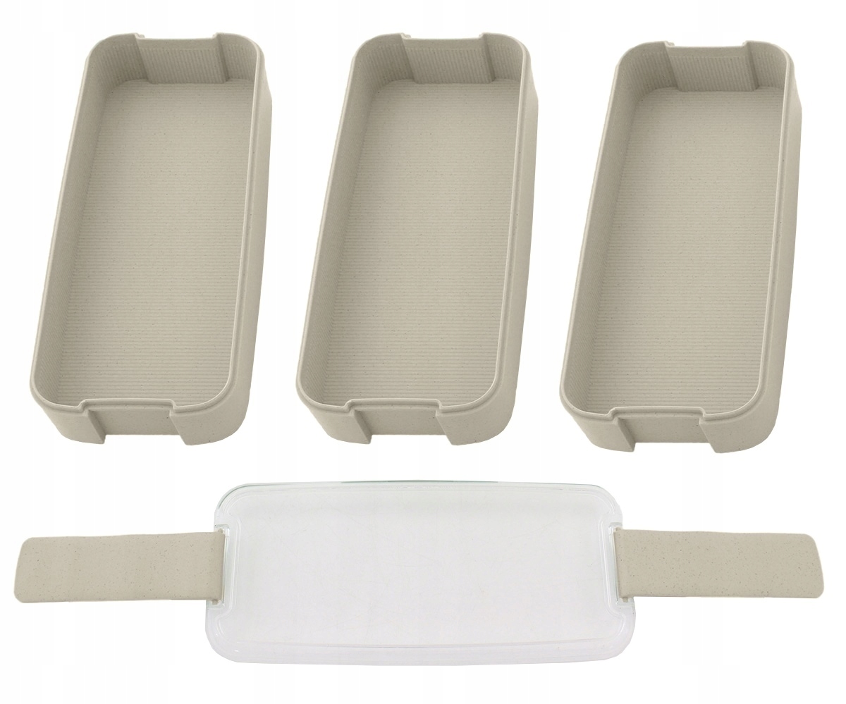 Śniadaniówka Lunchbox Pojemnik Na Śniadanie Żywność Do Szkoły Pracy 0.9l