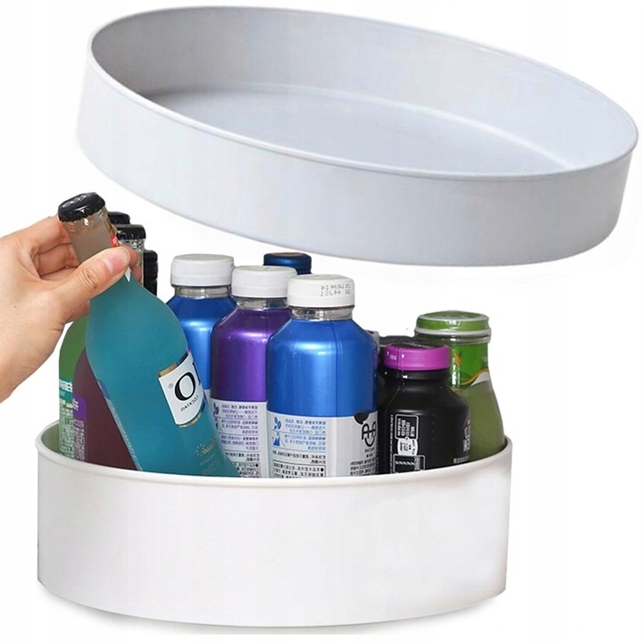 Organizer Obrotowy Do Kuchni Miska Na Przyprawy Kosmetyki Leki Okrągły
