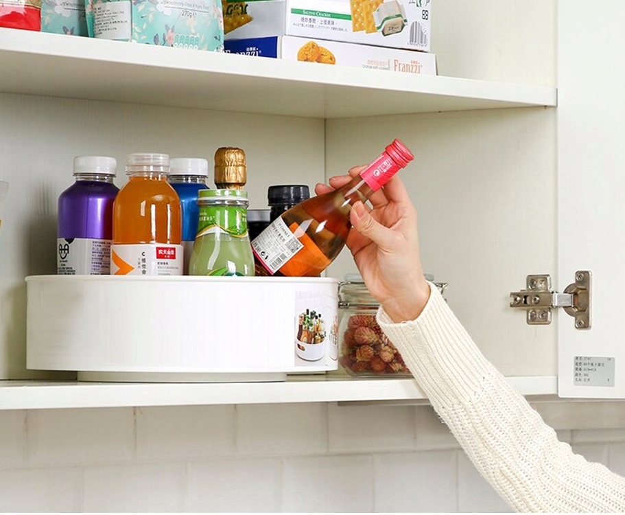 Organizer Obrotowy Do Kuchni Miska Na Przyprawy Kosmetyki Leki Okrągły