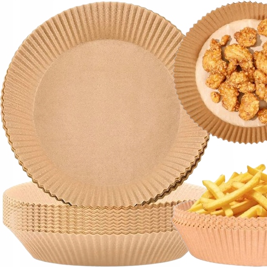 Wkład Papierowy Do Frytkownicy Air Fryer Wkłady Papierowe 20-24 cm 50szt