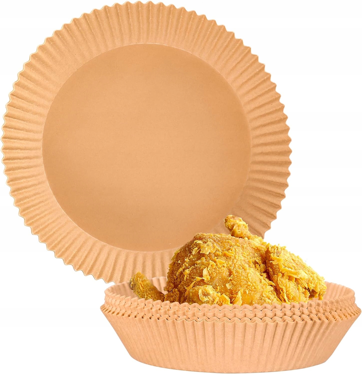 Wkład Papierowy Do Frytkownicy Air Fryer Wkłady Papierowe 20-24 cm 50szt