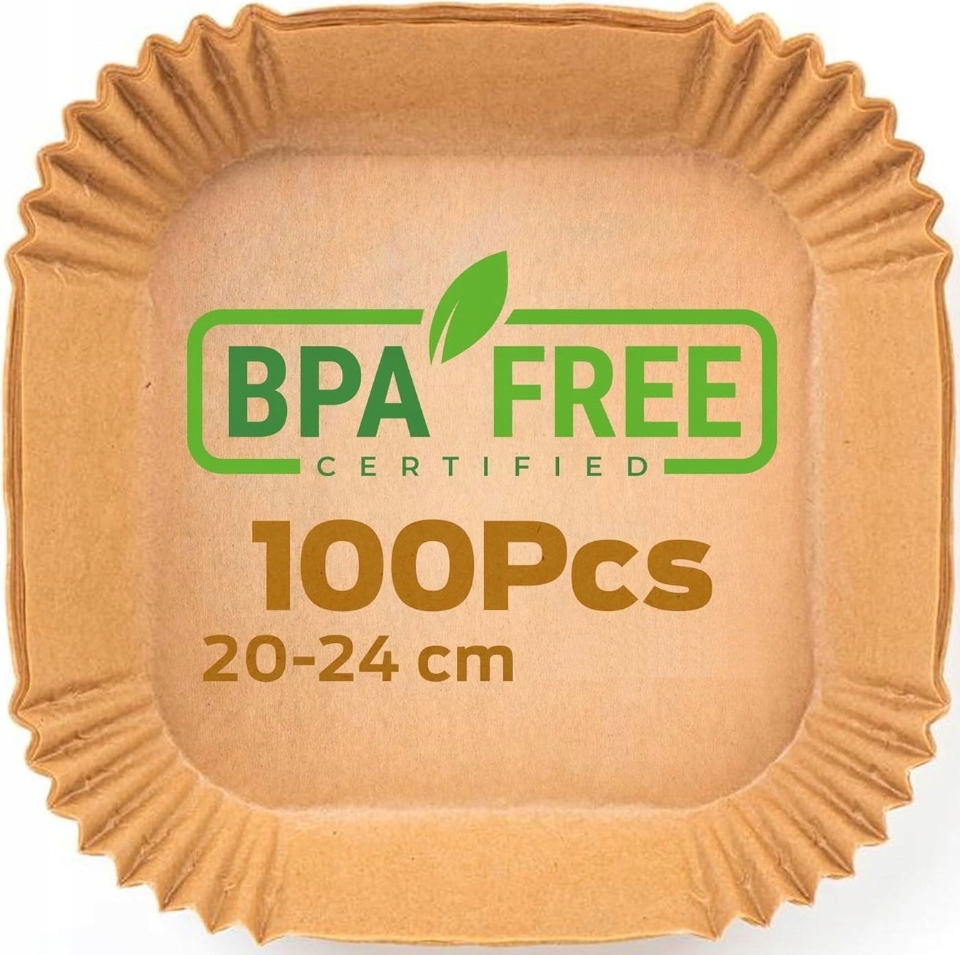 Wkład Papierowy Do Frytkownicy Beztłuszczowej Do Pieczenia Air Fryer 100szt
