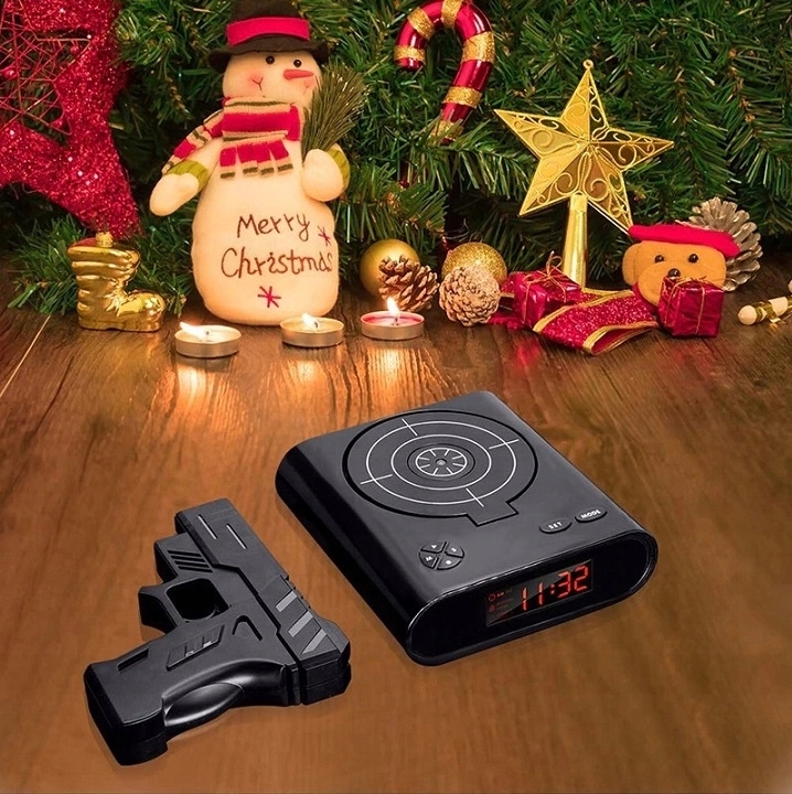 Budzik Snajpera Zegar Budzik Dla Dzieci Budzik Pistolet Zegar Elektroniczny