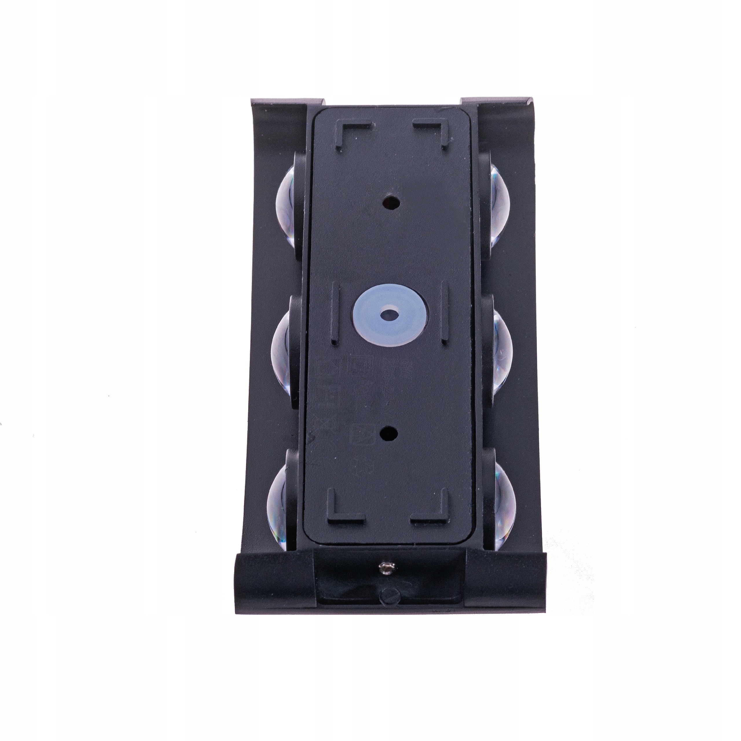 Lampa Elewacyjna Ścienna Led Kinkiet Zewnętrzny Ogrodowy Aluminium Góra Dół