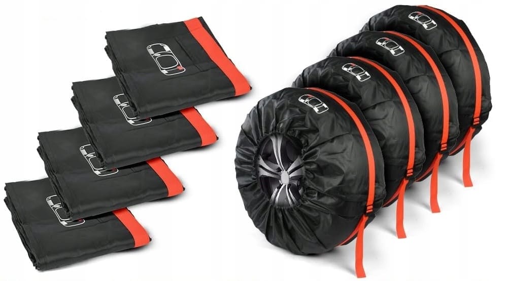 Pokrowce Na Koła Opony Felgi 18-23 Cali Zestaw 4 szt Pokrowiec Wodoodporne