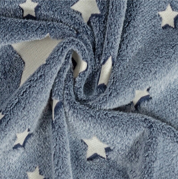 Miękki Koc Pled Narzuta Na Łóżko Świecący W Ciemnościach Dla Dzieci 150x200