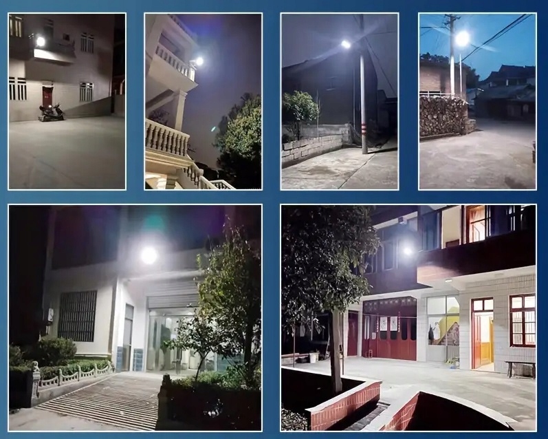 Lampa Solarna Led Czujnik Ruchu Zmierzchu Zewnętrzna Halogen Ogrodowa Pilot