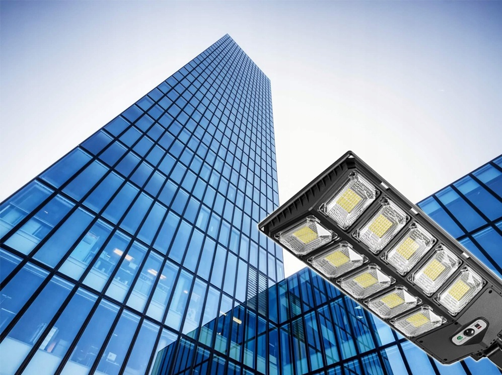 Lampa Solarna Led Czujnik Ruchu Zmierzchu Zewnętrzna Halogen Ogrodowa Pilot