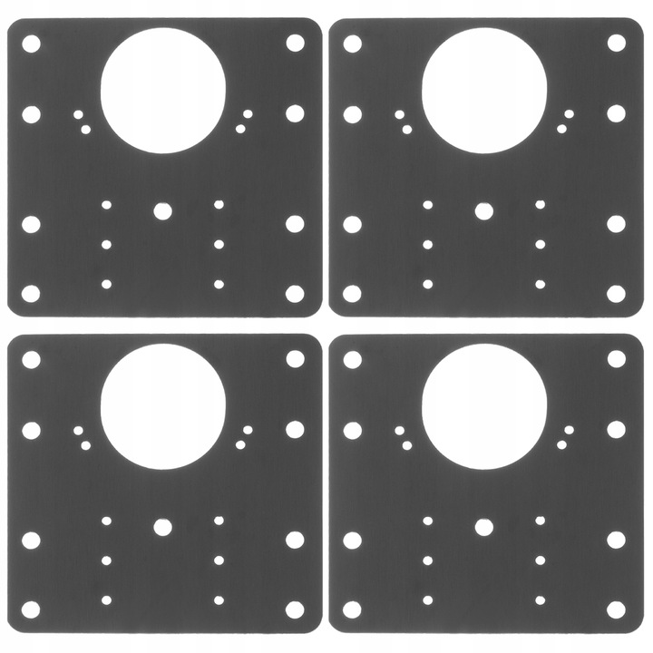 4x Płytka Naprawcza Zawiasu Zawiasów Naprawa Drzwiczek Drzwi Szafek Szaf