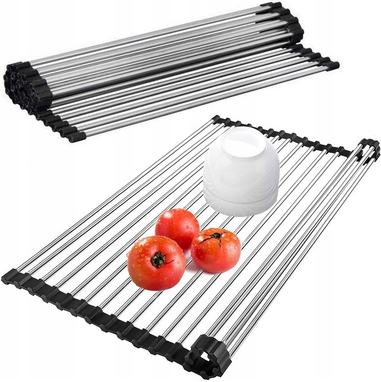 Zwijany Ociekacz Suszarka Kratka Na Zlew 47x30cm