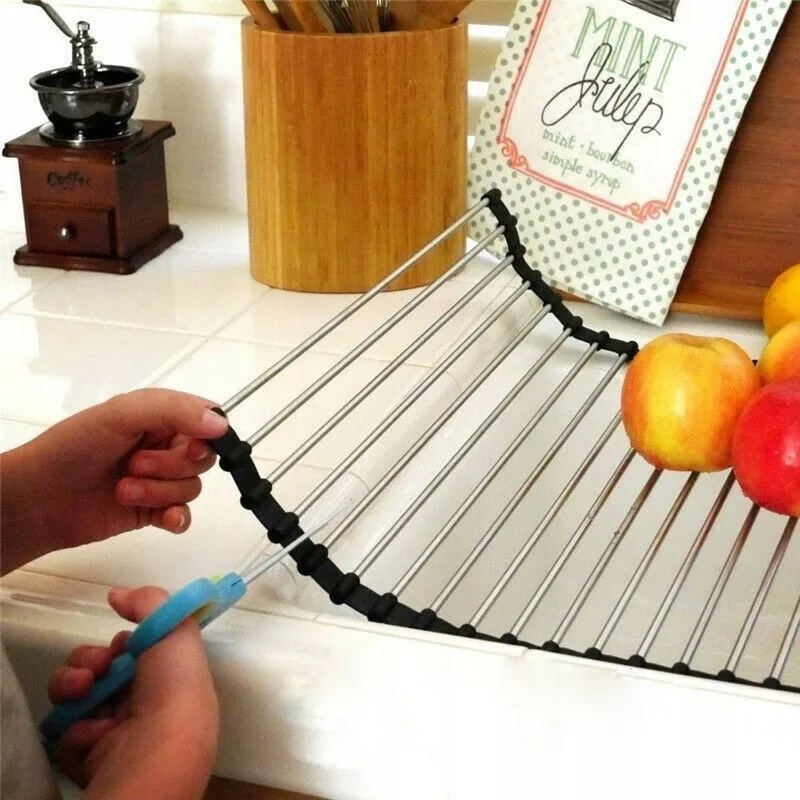 Zwijany Ociekacz Suszarka Kratka Na Zlew 47x30cm