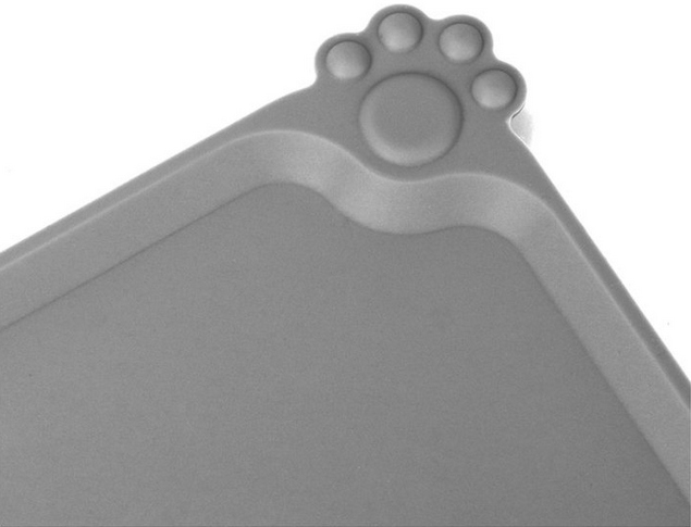 Mata Pod Miskę Dla Psa Kota Wodoodporna Antypoślizgowa Silikonowa Pod Miski